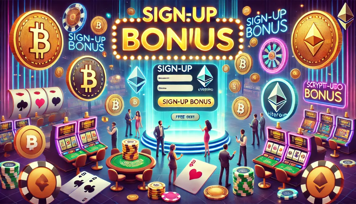 Top Crypto Casinos with Sign-up Bonus